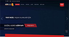 Desktop Screenshot of goryapi.com.tr